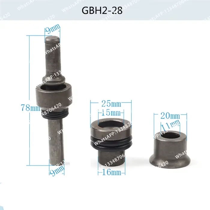Marteau perforateur pour GBH2-28 GBH2-28DFV GBH2-28DRE, accessoires pour marteau électrique