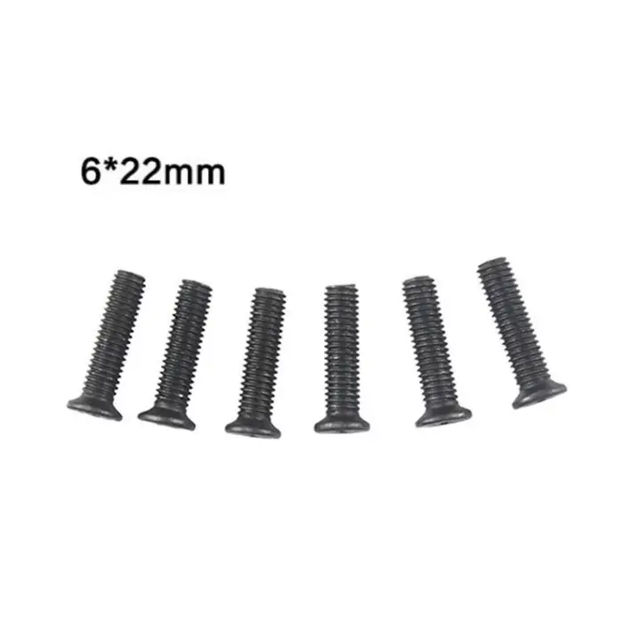 Vis à vis en fibre, M5, 20mm, M6, 22mm, stocke le filetage à la main pour mandrin de perceuse UNF 1/