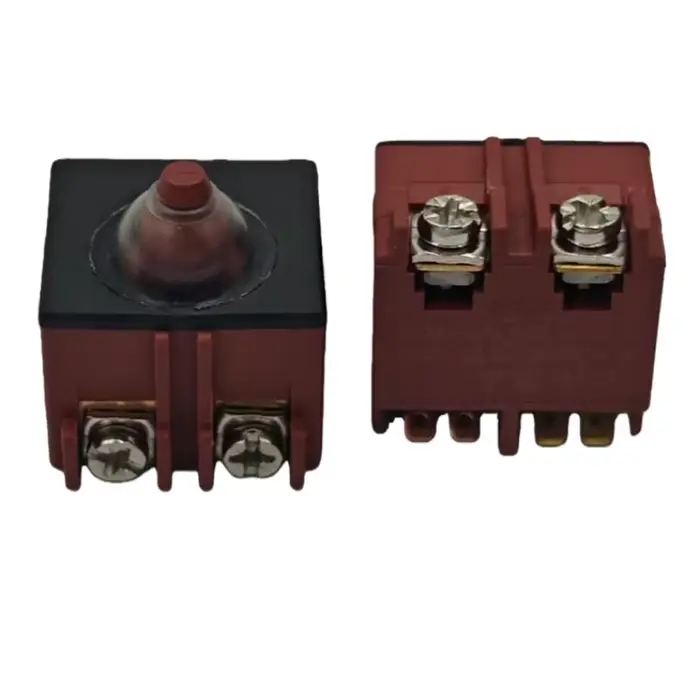 Meuleuse d'angle FA2-5/2W 250V 5A 125ylique/10A DPST momentané NO interrupteur à bouton-poussoir pour Bosch 6-100 GWS6/8-100 S1M-FF03-100A TWS6female