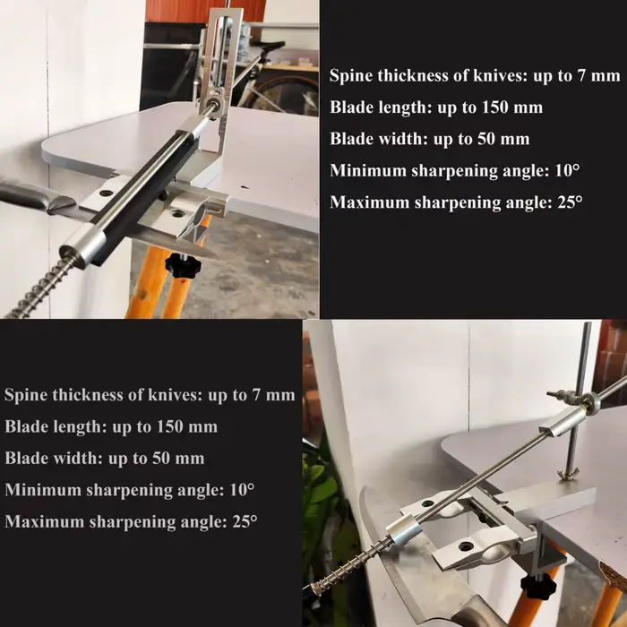 Affûteur de couteaux d'angle Apex