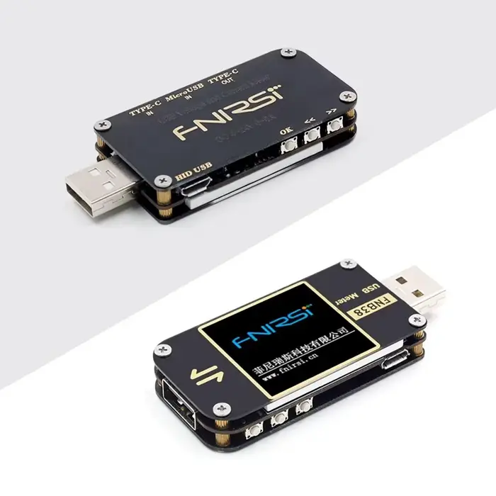 FNIRSI FNB38 compteur de courant et de tension testeur USB QC4 + PD3.0 2.0 PPS Test de capacité du protocole de charge rapide