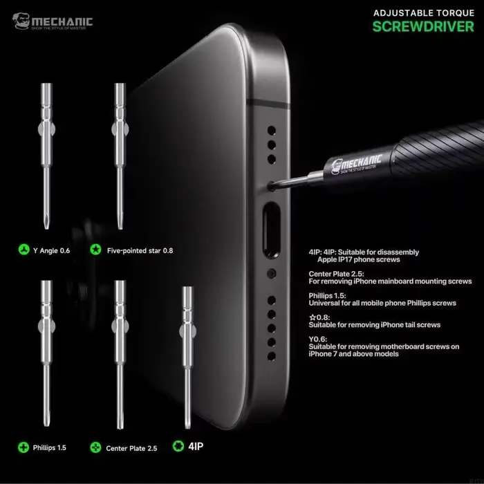 Tournevis dynamométrique à poignée ergonomique