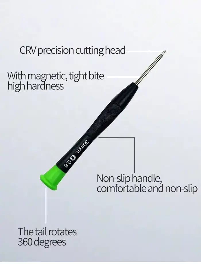 Ensemble d'outils de réparation de tournevis de précision 34/15 en 1 pour téléphone portable