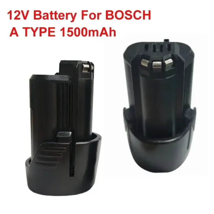 Batterie 10.8V 12V 1500mAh 18650 pour perceuse électrique BOSCH