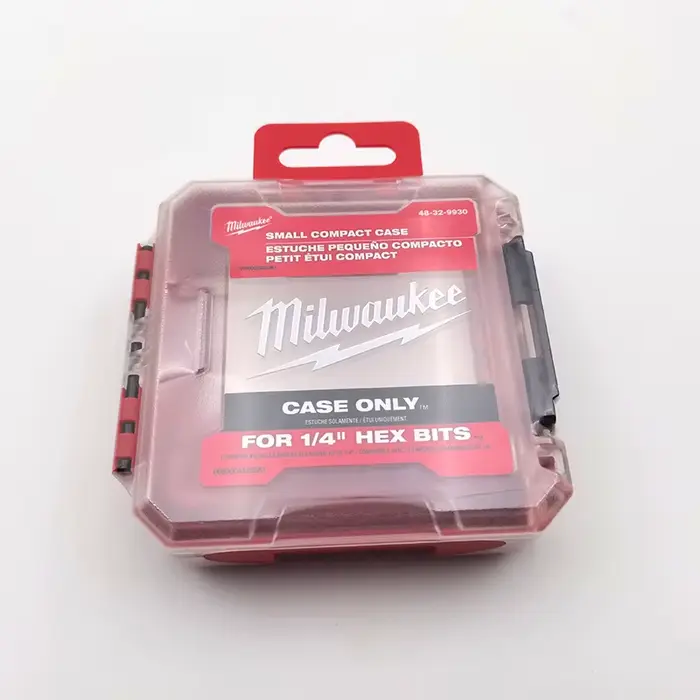 Milwaukee 48-32-9930 paquet petit étui Compact Support de perceuse pour 1/4 "embouts hexagonaux boîte à outils de stockage seulement