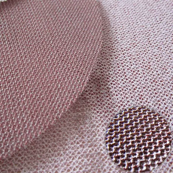 50 pièces 5/6 pouces 125/150MM disques abrasifs en maille crochet et boucle abrasif sans poussière A