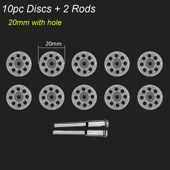 Disque de coupe en diamant, roues, lame de scie circulaire, outil rotatif, disque, Mini perceuse, ma
