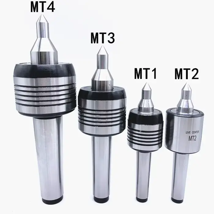 MT1 MT2 MT3 MT4 tour en acier outil conique central sous tension Triple roulement CNC centre de frai