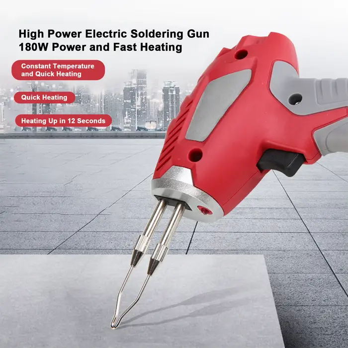 Pistolet à souder électronique 180W 200 ℃ Kit de fer