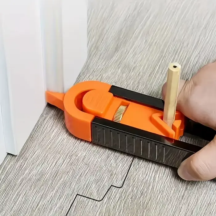 Règle de précision pour le travail du bois avec serrure