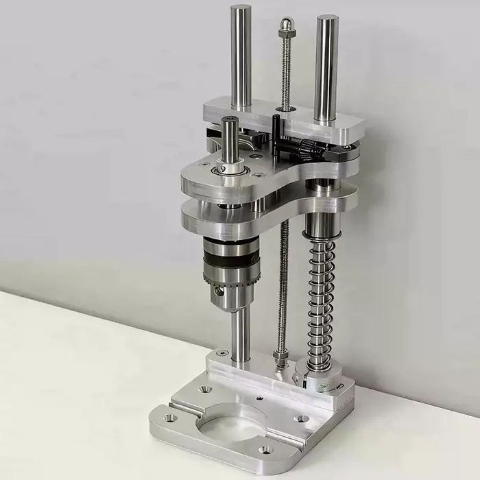Support de perçage pour le travail du bois, outil de positionnement vertical à profil en aluminium, 