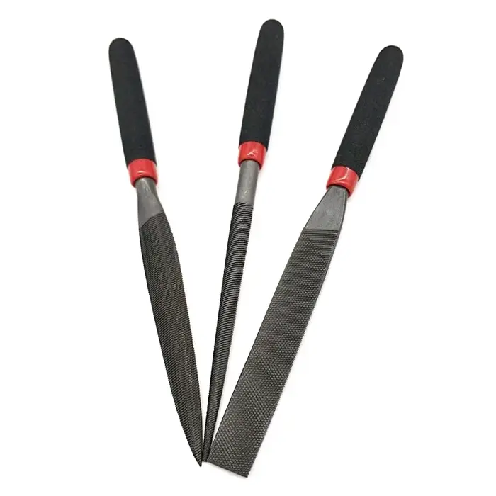 Boîte à outils d'artisanat; Ensemble de limes à aiguilles en acier