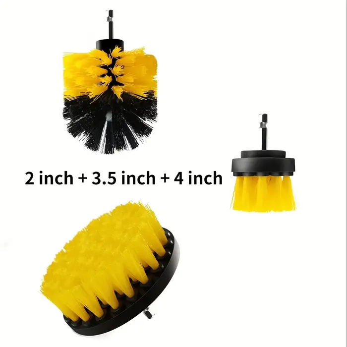 Ensemble d'accessoires de brosse de forage multi-usages