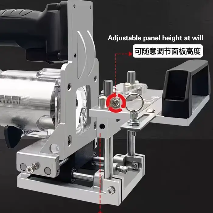 Gabarit de mortaisage 2 en 1 pour machine à tailler