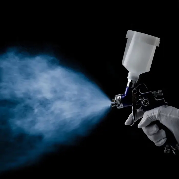 Pistolets de pulvérisation professionnels HVLP, buse 0.8/1.0mm, Mini pistolet de pulvérisation à tas