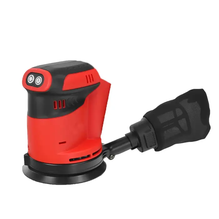Ponceuse orbitale aléatoire sans fil portable compatible avec les batteries Makita/Milwaukee 18V