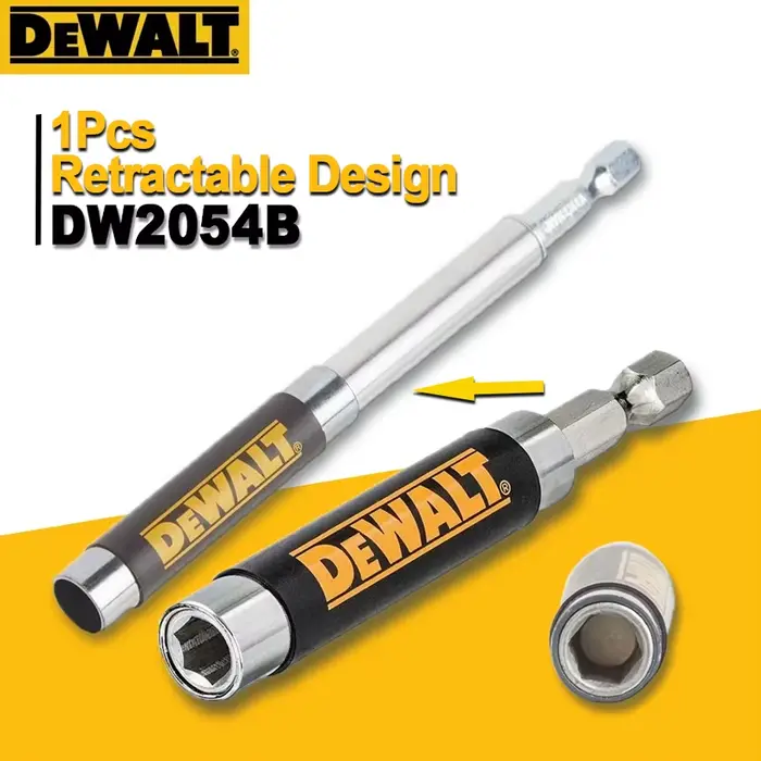 DEWALT DW2054B Guide d'entraînement à vis magnétique porte-foret pour prise de pilote