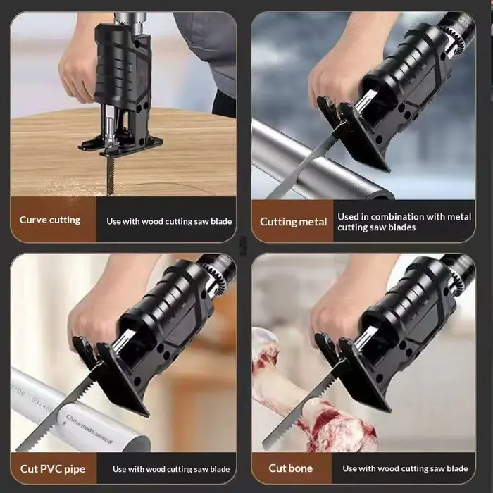 Ensemble d'outils électriques pour la découpe du bois