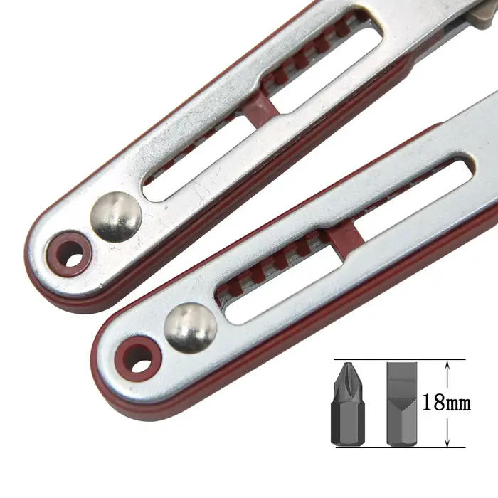 Multifonctionnel Bidirectionnel Avant et Inverse Tournevis À Cliquet Coude Clé À Tête Plate Croix