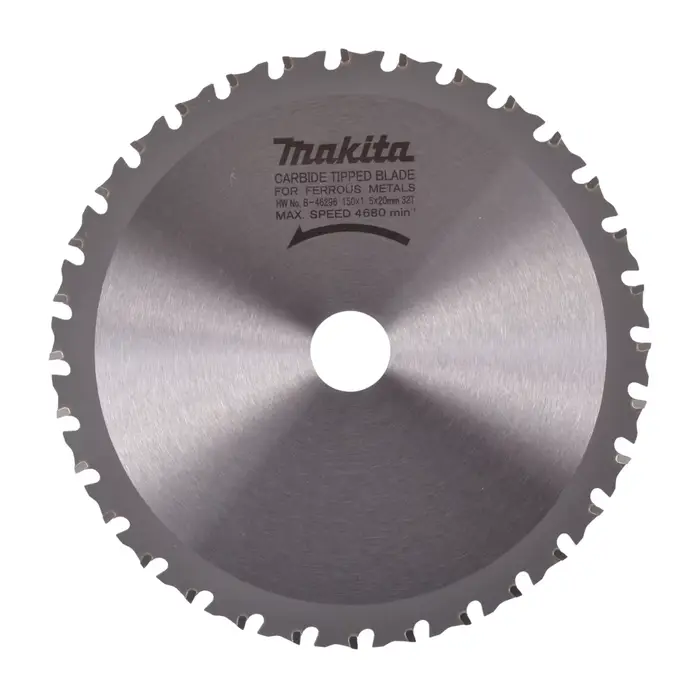 Lame de scie à métaux originale Makita B-46296, 150x20x32T, coupe rapide et lisse, accessoires pour outils de scie circulaire