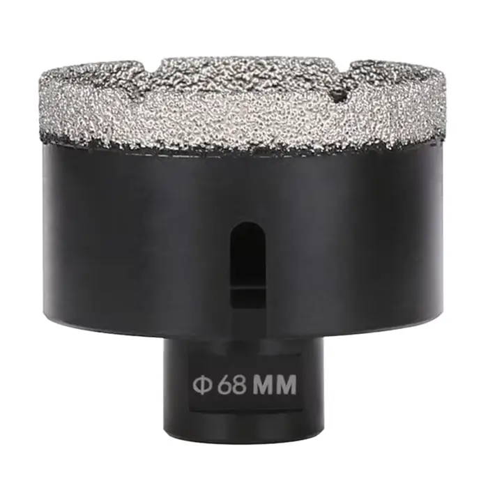 A69EM14 filetage sec brasé sous vide marbre maçonnerie trou scie ouvreur diamant forage noyau peu pour carrelage