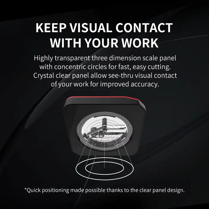 DSPIAE PT-C coupe circulaire intégrée visualisation