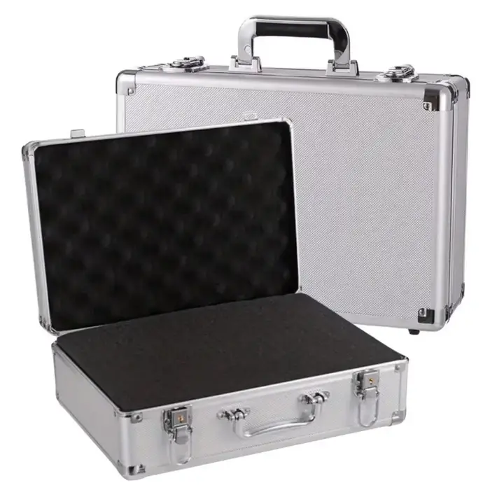 DONBox-Mallette de rangement portable en aluminium pour équipement de sécurité