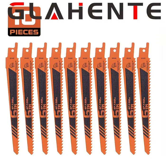  Lames de scie sabre 10 pièces-acier à haute teneur en carbone