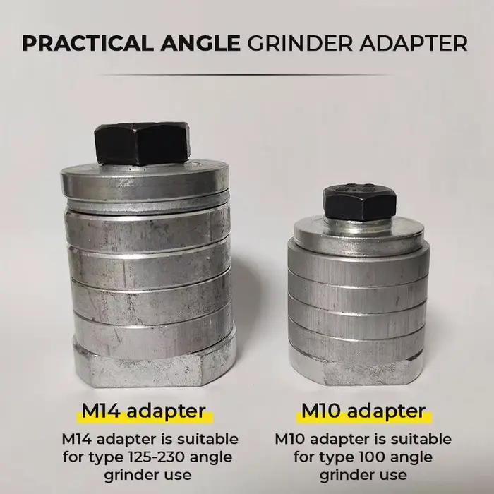 Pour meuleuse d'angle 100/125-230 pour Machine à rainurer, adaptateur de Modification, accessoire de