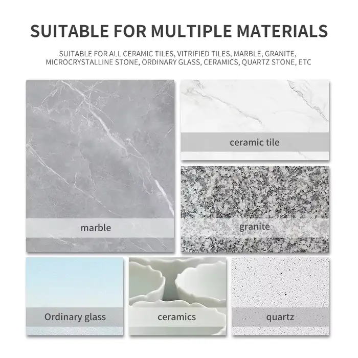 10 pièces 6mm tige hexagonale brasée à sec carrelage en céramique foret marbre granit vitrifié carre