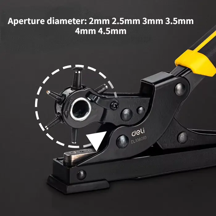 Pince multifonction, perforateur d'oeillet
