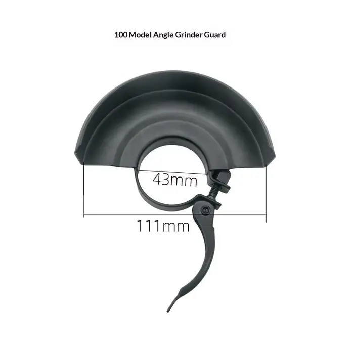 Protection pour meuleuse d'angle à changement rapide 125/100/115/150 mm, protection de meuleuse d'an