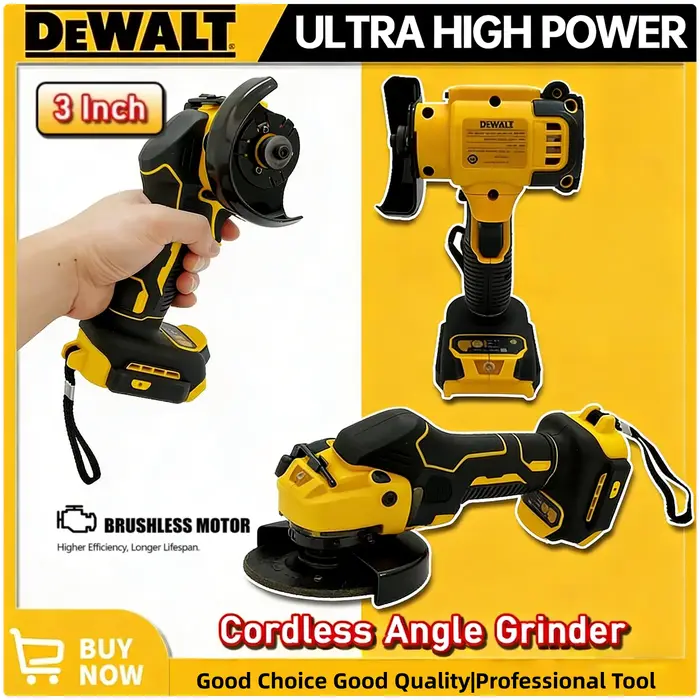 Meuleuse d'angle sans fil DEWALT 3 pouces