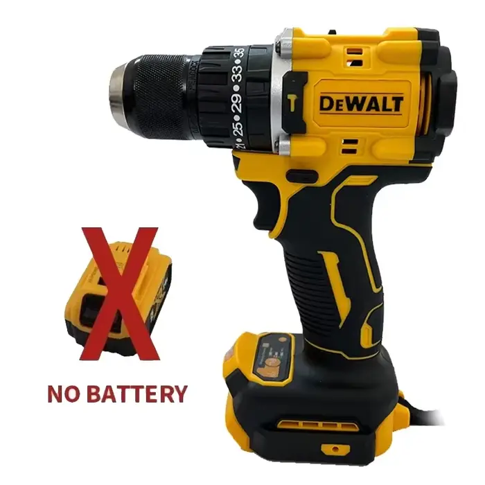 Perceuse à percussion sans fil DEWALT DCD805, tournevis électrique sans fil, perceuse à main multifo