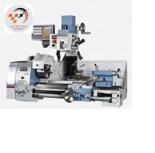 Mini tour multifonction Airow JYP290VF, tour combiné avec fraiseuse pour la découpe des métaux