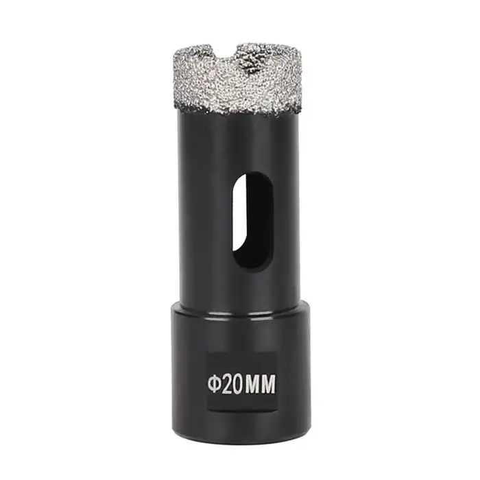 A69EM14 filetage sec brasé sous vide marbre maçonnerie trou scie ouvreur diamant forage noyau peu pour carrelage