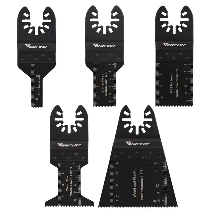 Vearter – ensemble de lames de scie oscillantes multi-outils