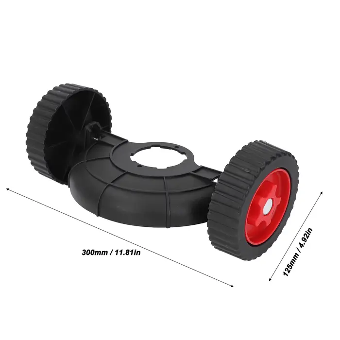 Roue de support multifonctionnelle pour débroussailleuse