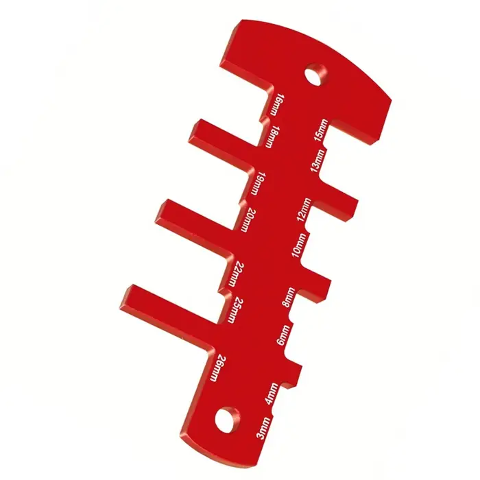 -A89Z aluminium pour routeur jauge de profondeur Table scie jauge de hauteur outil de mesure configu