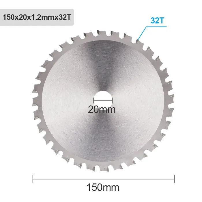 Lames de scie circulaire CMCP 150-355mm pour la découpe des métaux