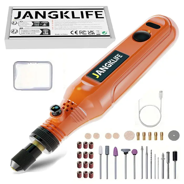 USB Sans Fil Outil Rotatif Kit Bois Gravure Stylo BRICOLAGE Pour Bijoux En Métal Verre Mini Perceuse Sans