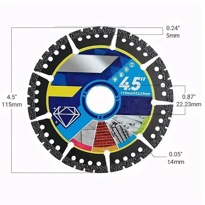Disques de coupe pour meuleuse d'angle MAKE-3PCS