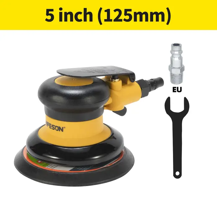 Ponceuse orbitale pneumatique à Air de 5/6 pouces, outil de polissage, Machine orbitale aléatoire, b