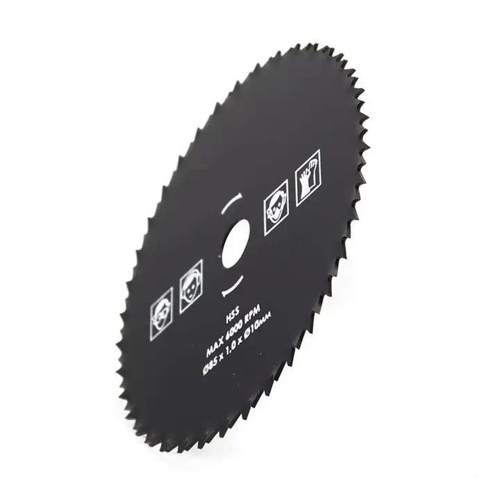 Diamètre 85mm 60 dents HSS lame de scie circulaire disques de roue pour la coupe du bois disque