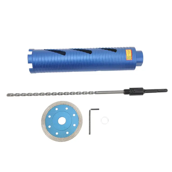 Foret scie cloche acier allié filetage 5/8-11 perçage humide et sec retrait rapide des copeaux large compatibilité pour le marbre