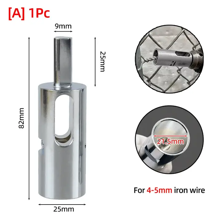 Outil de torsion de fil de fer 3-5 mm pour attaches torsadées