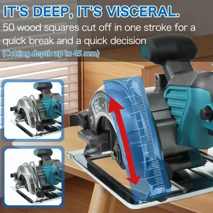 Scie circulaire sans fil Makita 18V de 5 pouces