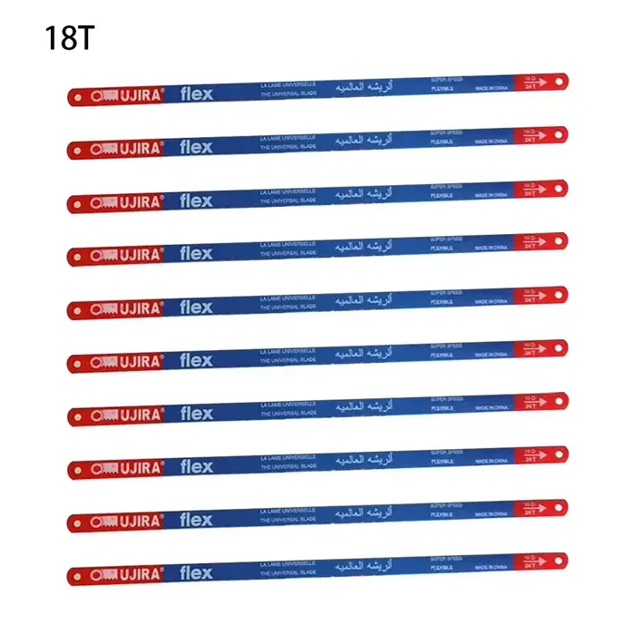 Lame de scie à métaux 10 pièces/ensemble 14T/18T/24T