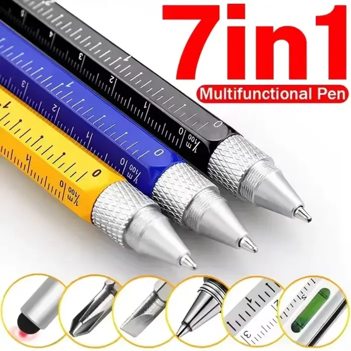 Stylo multifonction 7 en 1