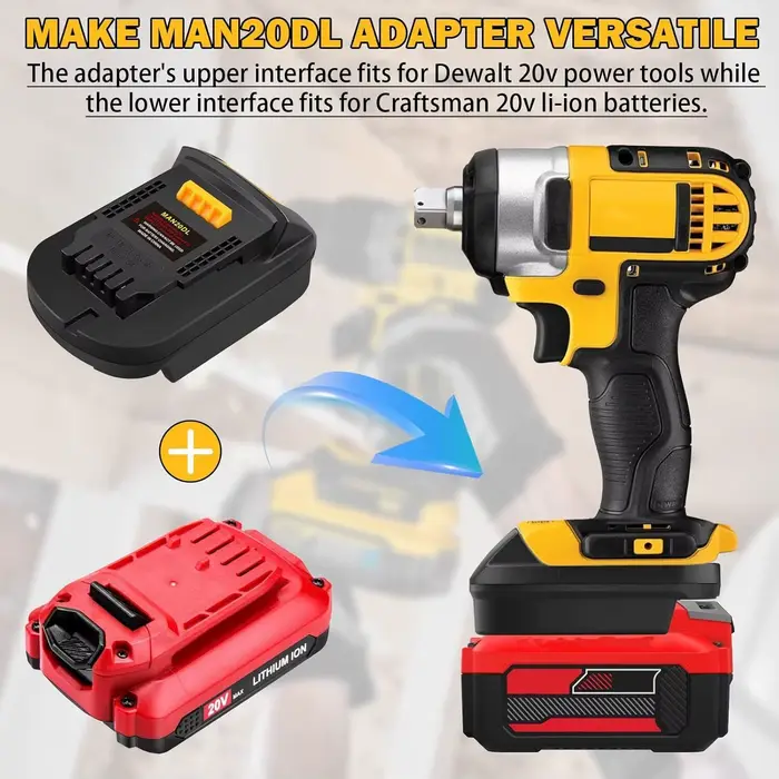 Adaptateur de batterie pour convertisseur